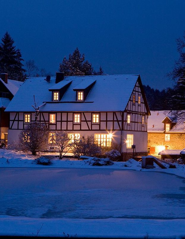 Bärenmühle im Winterkleid