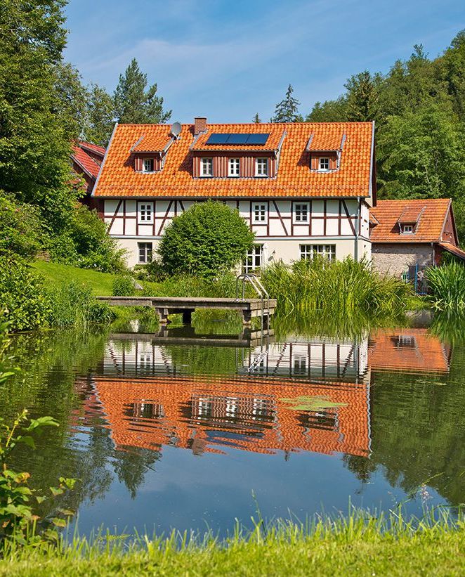 Bärenmühle mit Badeteich